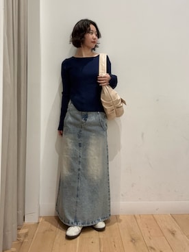 kannaさん（レディース・155cm）の冬コーディネート