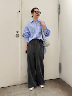 「キレイめカジュアルコーデ」｜kannaさん（レディース・154cm）の春コーディネート