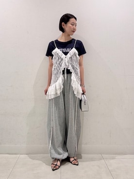 kannaさん（レディース・154cm）の夏コーディネート