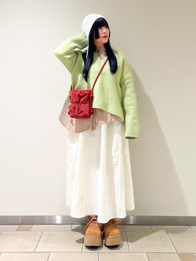 𖤐KIRA𖤐 さん（レディース・158cm）の冬コーディネート