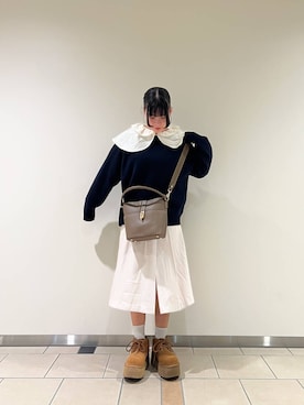 𖤐KIRA𖤐 さん（レディース・158cm）の冬コーディネート