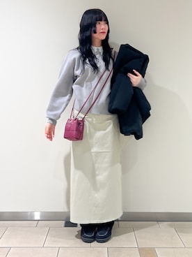 𖤐KIRA𖤐 さん（レディース・158cm）の冬コーディネート