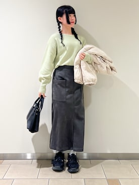 𖤐KIRA𖤐 さん（レディース・158cm）の冬コーディネート