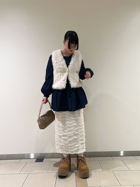 𖤐KIRA𖤐 さん（レディース・158cm）の冬コーディネート