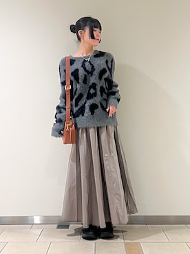 「RODE SKO（ロデスコ）のアイテム」を使った、𖤐KIRA𖤐 さん（レディース・158cm）の秋コーディネート