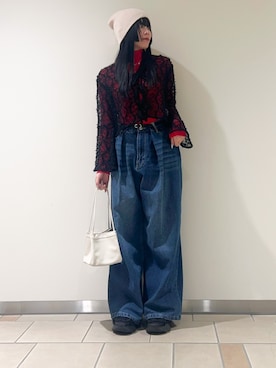 𖤐KIRA𖤐 さん(レディース・158cm)の冬コーディネート