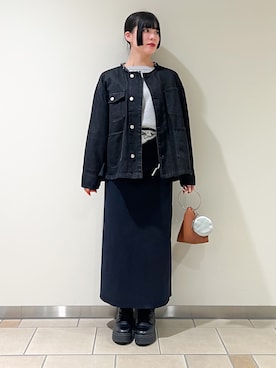 𖤐KIRA𖤐 さん（レディース・158cm）の冬コーディネート