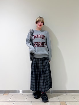 「ITEMS URBANRESEARCH（アイテムズ アーバンリサーチ）のアイテム」を使った、‪☆KIRA‪☆さん（レディース・158cm）の秋コーディネート