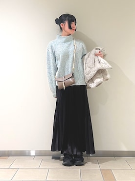 「ITEMS URBANRESEARCH（アイテムズ アーバンリサーチ）のアイテム」を使った、𖤐KIRA𖤐 さん（レディース・158cm）の秋コーディネート