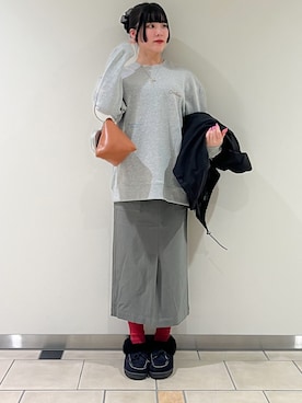 𖤐KIRA𖤐 さん（レディース・158cm）の冬コーディネート