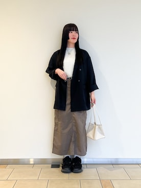 𖤐KIRA𖤐 さん（レディース・158cm）の春コーディネート