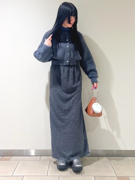 𖤐KIRA𖤐 さん（レディース・158cm）の冬コーディネート