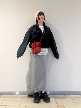 𖤐KIRA𖤐 さん（レディース・158cm）の春コーディネート