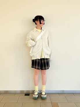 「帰省コーデ」｜𖤐KIRA𖤐 さん（レディース・158cm）の春コーディネート