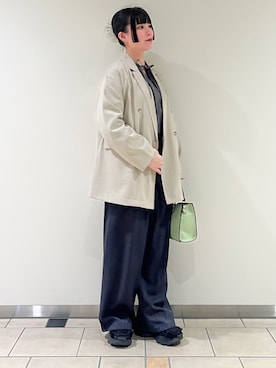 𖤐KIRA𖤐 さん（レディース・158cm）の春コーディネート