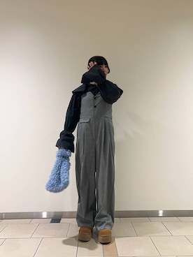 𖤐KIRA𖤐 さん（レディース・158cm）の冬コーディネート