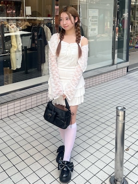 「one after another NICE CLAUP（ワンアフターアナザーナイスクラップ）のアイテム」を使った、ねねさん（骨格ストレート・レディース・148cm）の夏コーディネート