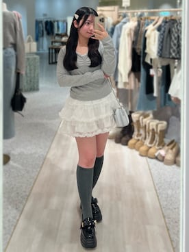 ねねさん(レディース・148cm)の春コーディネート