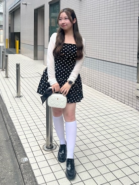 「one after another NICE CLAUP（ワンアフターアナザーナイスクラップ）のアイテム」を使った、ねねさん（骨格ストレート・レディース・148cm）の夏コーディネート