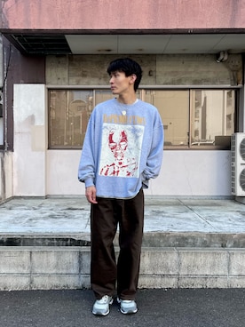 「ASICS（アシックス）のアイテム」を使った、kousuke0313さん（骨格ナチュラル・メンズ・174cm）の秋コーディネート