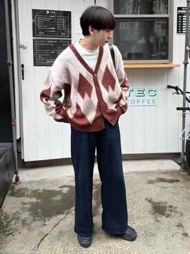 りきさん（メンズ・168cm）の秋コーディネート