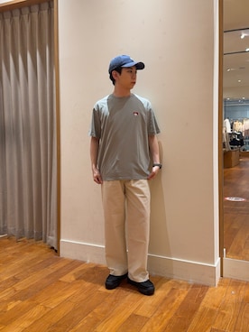「GLOSTER（グロスター）のアイテム」を使った、りきさん（メンズ・168cm）の春コーディネート