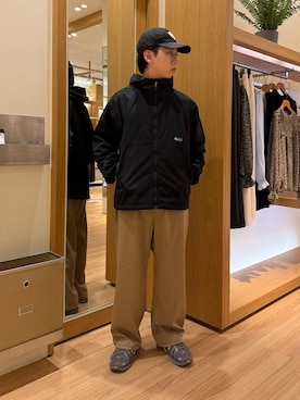 「アイテム（ブルゾン）」を使った、りきさん（メンズ・168cm・20代）の秋コーディネート