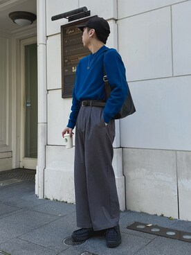 りきさん（メンズ・168cm）の冬コーディネート