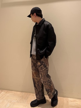 「アイテム（ブルゾン）」を使った、りきさん（メンズ・168cm・20代）の秋コーディネート
