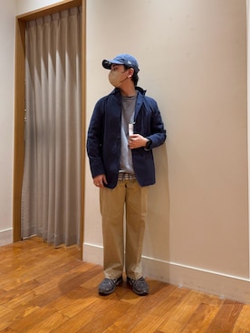 りきさん（メンズ・168cm）の春コーディネート