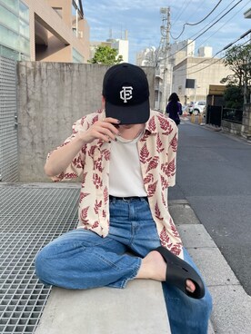 「freewaters（フリーウォーターズ）のアイテム」を使った、りきさん（メンズ・168cm）の夏コーディネート