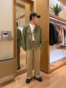 「アイテム（ブルゾン）」を使った、りきさん（メンズ・168cm・20代）の秋コーディネート