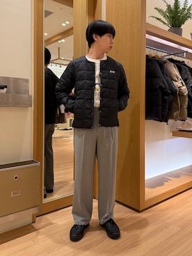 「シンプルおしゃれが好き」｜りきさん（メンズ・168cm）の秋コーディネート