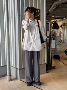 「秋」｜りきさん（メンズ・168cm）の夏コーディネート