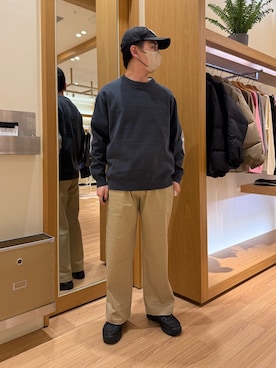 「シンプルおしゃれが好き」｜りきさん（メンズ・168cm）の秋コーディネート