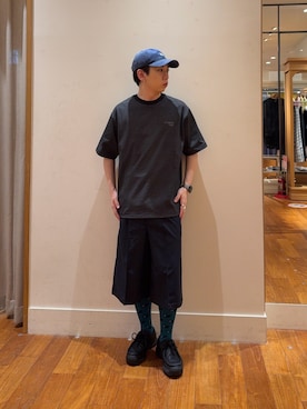「GLOSTER（グロスター）のアイテム」を使った、りきさん（メンズ・168cm）の夏コーディネート