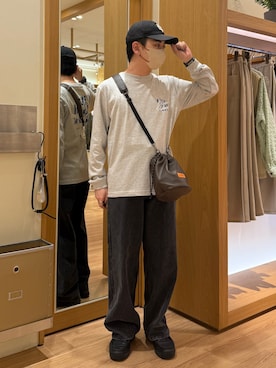 りきさん（メンズ・168cm）の秋コーディネート