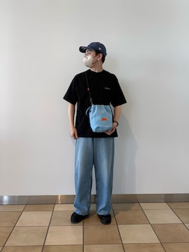 「UNIVERSAL OVERALL（ユニバーサルオーバーオール）のアイテム」を使った、りきさん（メンズ・168cm）の春コーディネート