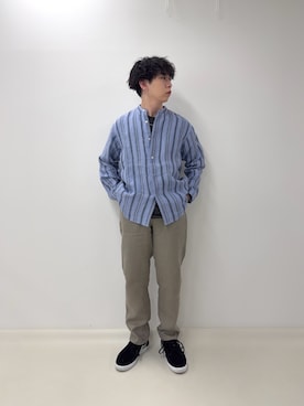 りきさん（メンズ・168cm）の春コーディネート