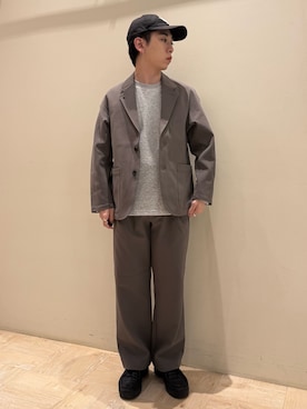 「シンプルおしゃれが好き」｜りきさん（メンズ・168cm）の秋コーディネート