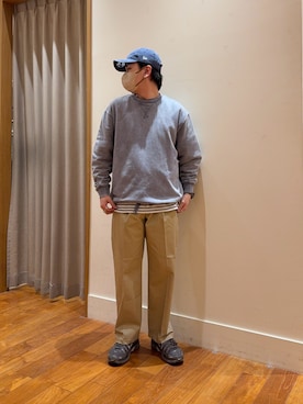 りきさん（メンズ・168cm）の春コーディネート