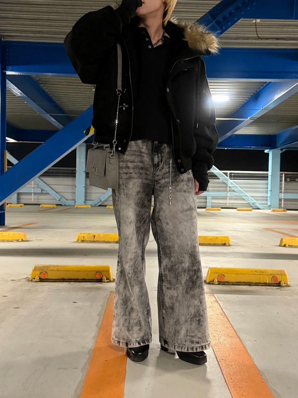 CLEL】Fireman Tech Fade N-2B Flight Jacket / ファイヤーマン テック