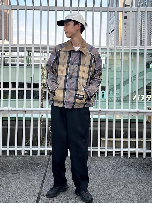 別注》【Barbour/バブアー】TRANSPORT リバーシブルブルゾン