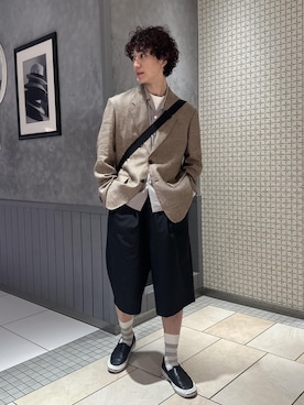 「GREGORY（グレゴリー）のアイテム（バッグ）」を使った、nakajiryoさん（メンズ・178cm）の春コーディネート