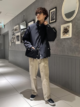 nakajiryoさん(メンズ・178cm)の冬コーディネート