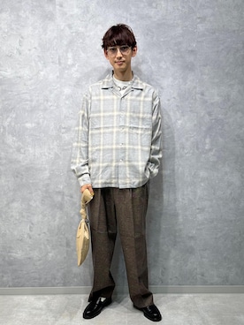 「アイテム（ハンドバッグ）」を使った、nakajiryoさん（メンズ・178cm）の夏コーディネート