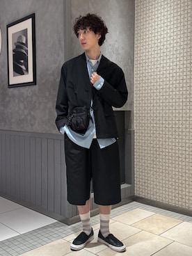 「GREGORY（グレゴリー）のアイテム（バッグ）」を使った、nakajiryoさん（メンズ・178cm）の春コーディネート