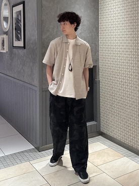 nakajiryoさん(メンズ・178cm)の春コーディネート