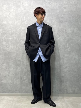 「ADAM ET ROPE'（アダムエロペ）のアイテム」を使った、nakajiryoさん（メンズ・178cm）の秋コーディネート