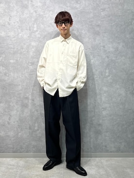 「お仕事コーデ」｜nakajiryoさん（メンズ・178cm）の秋コーディネート